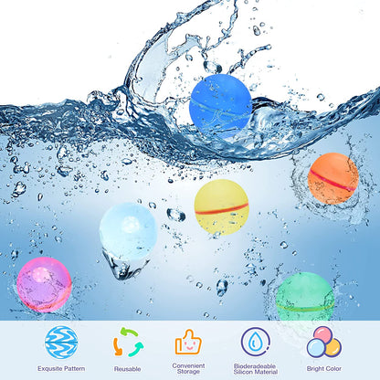 Duvallo Reusable Water Balloons (12 pcs)